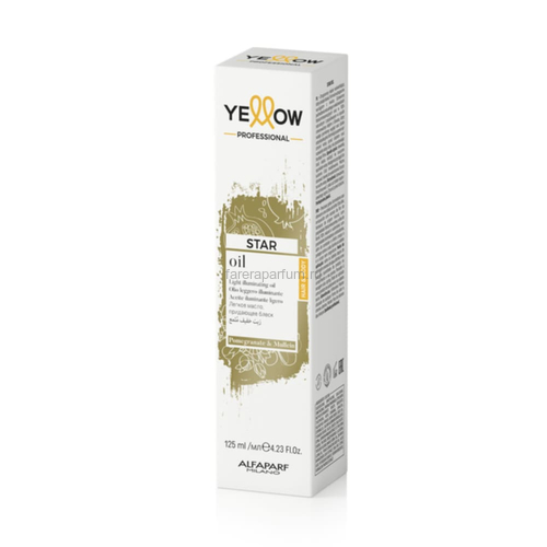 Yellow YE PROFESSIONAL STAR OIL Масло для придания блеска волосам, 125 мл	