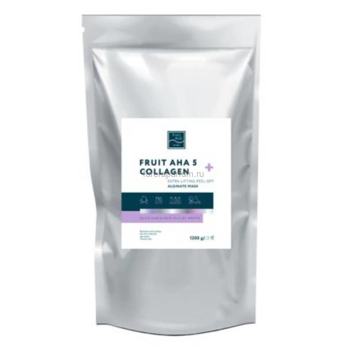 Beauty Style Альгинатная лифтинг-маска "Fruit AHA 5 + Collagen" 1,2 кг., Средства: Альгинатная маска, Обьём: 1200 гр.