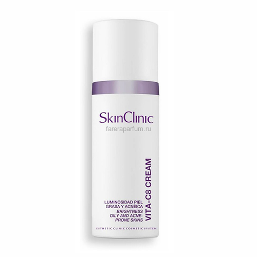SkinClinic Vita-C8 cream Себорегулирующий крем "Vita-С8" 50 мл. SkinClinic Vita-C8 cream Себорегулирующий крем "Vita-С8" 50 мл.