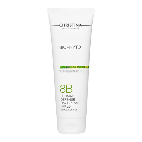 Christina Bio Phyto Ultimate Defense Day Cream SPF20 Дневной крем "Абсолютная защита" SPF20  (шаг 8b) 250 мл., Средства: Крем, Обьём: 250 мл.