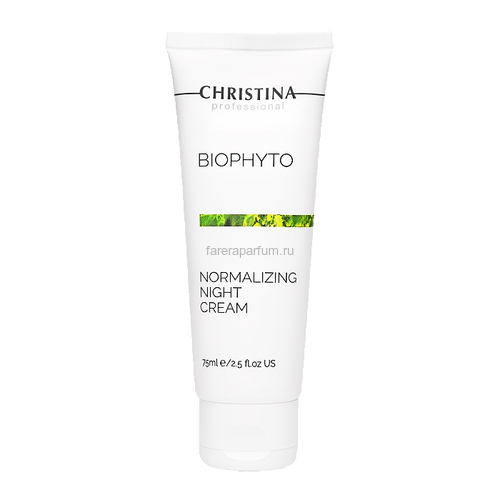 Christina Bio Phyto Нормализующий ночной крем 75 мл., Средства: Крем, Обьём: 75 мл.