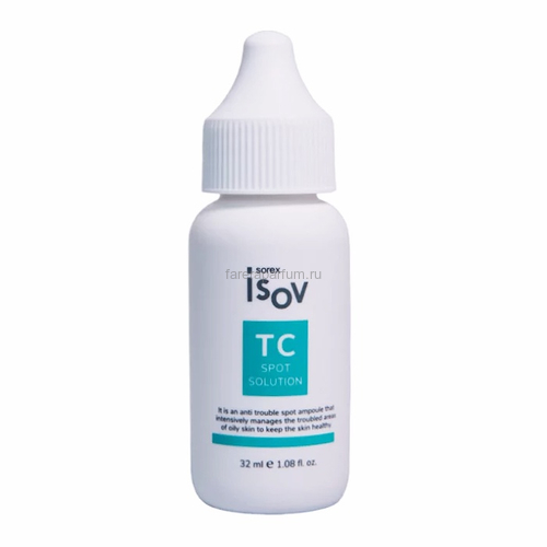 Isov Сыворотка TC Spot Solution против акне для чувствительной кожи 32 мл.