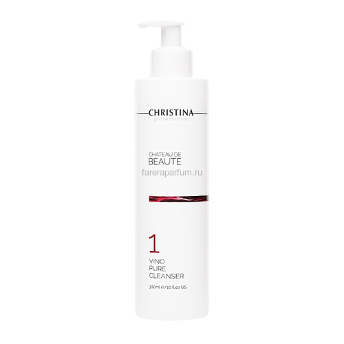 Christina Chateau de Beaute Vino Pure Cleanser Очищающий гель 300 мл. Christina Chateau de Beaute Vino Pure Cleanser Очищающий гель 300 мл.