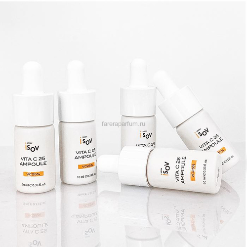 Isov Сыворотка Vita C 25 Ampoule Набор 5 шт. * 10 мл., изображение 2