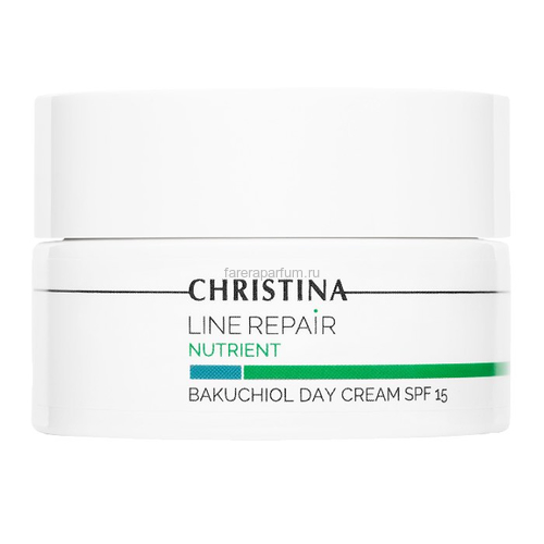 Christina Line Repair Nutrient Bakuchiol Day Cream SPF15 Дневной крем с бакучиолом SPF15 50 мл.