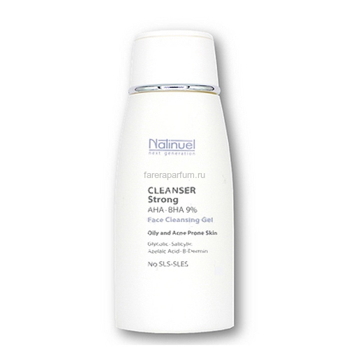Natinuel Cleanser strong AHA-BHA 9% Очищающий гель АНА-ВНА 9% 150 мл.