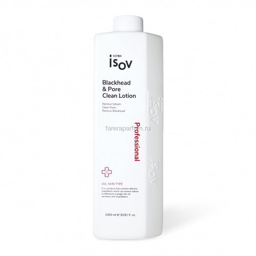 Isov Лосьон Blackhead & Pore clean 1000 мл.