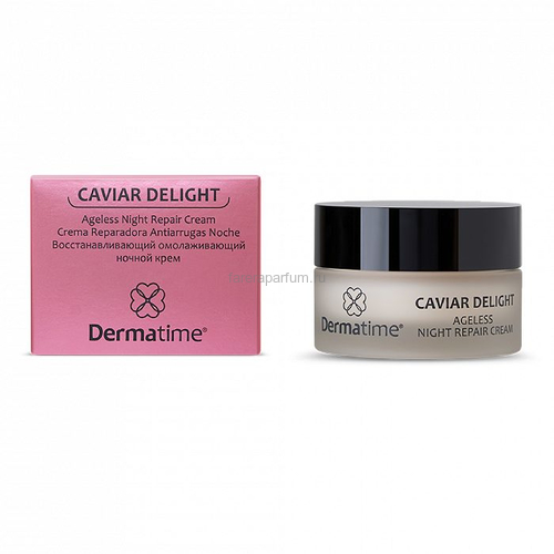 Dermatime Caviar Delight Ageless Night Repair Cream Восстанавливающий омолаживающий ночной крем 50 мл.