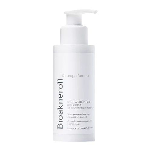 Bioakneroll Очищающий гель для ухода за проблемной кожей лица 100 мл., Средства: Гель, Обьём: 100 мл.