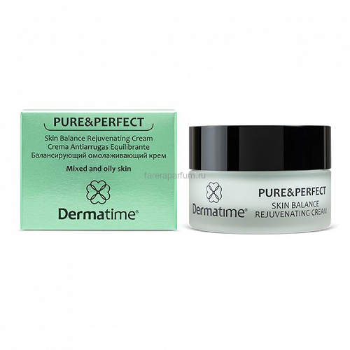 Dermatime Pure&Perfect Skin Balance Rejuvenating cream Балансирующий омолаживающий крем 50 мл.