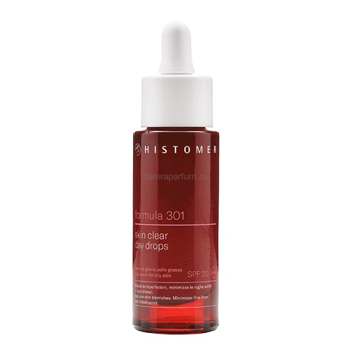 Histomer Formula 301 Skin clear Day drops Дневные капли для жирной кожи SPF 20 27 мл.