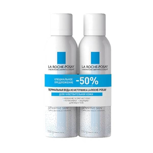 La Roche-Posay Термальная вода 150 мл. *2 шт., Средства: Термальная вода, Обьём: 150 мл.*2 шт.