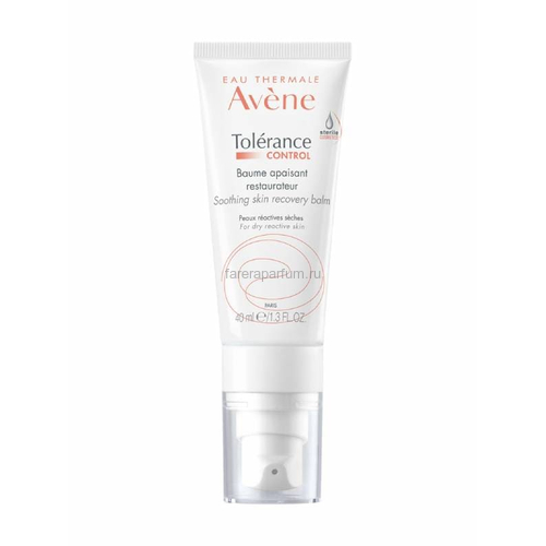 Avene Tolerance control Успокаивающий, восстанавливающий бальзам 40 мл.