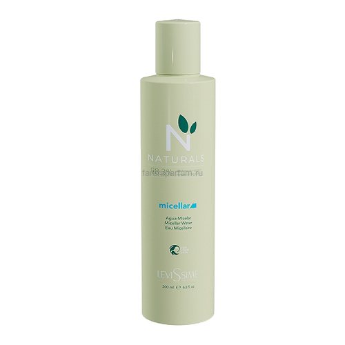 Levissime Naturals Micelar Water Мицеллярная вода регенерирующая 200 мл.