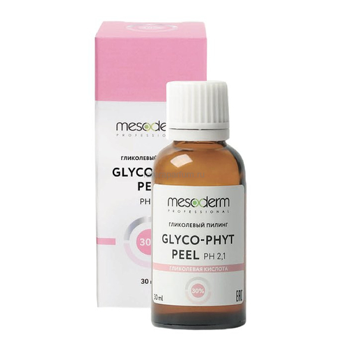 Mesoderm Glyco-Phyt Peel Гликолевый пилинг 30% с койевой и фитиновой кислотой рН 2,1 30 мл.