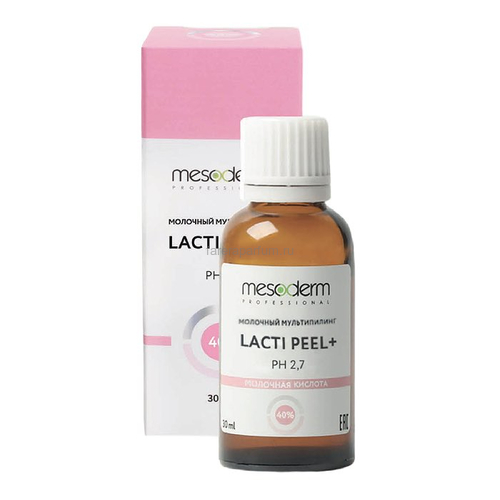 Mesoderm Lacti Peel+ Молочный пилинг с АНА - РНА комплексом 40% рН 2,7 30 мл.