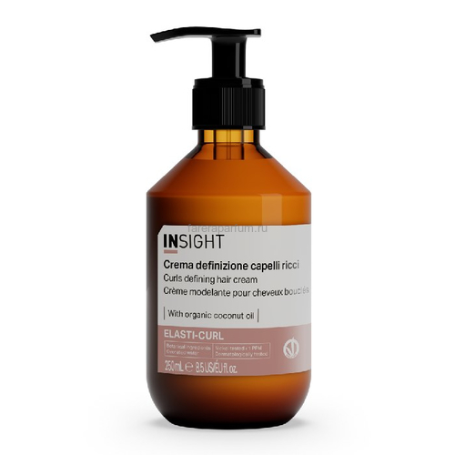 Insight Elasti-Curl Curls Defining Hair Cream Крем для усиления завитка кудрявых волос 250 мл.