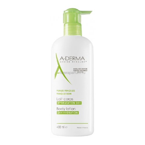 А-дерма Эссэнсиаль Увлажняющий лосьон для тела 400 мл.