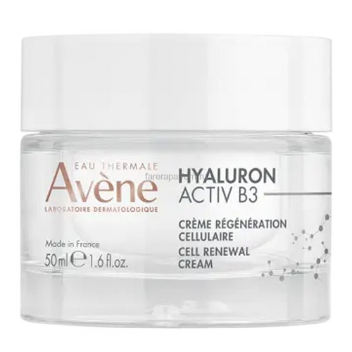 Avene Hyaluron Activ B3 Комплексный регенерирующий дневной крем 50 мл.