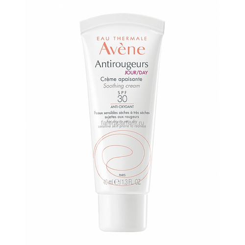 Avene Antirougeurs Jour Day Дневной увлажняющий крем SPF 30 40 мл.
