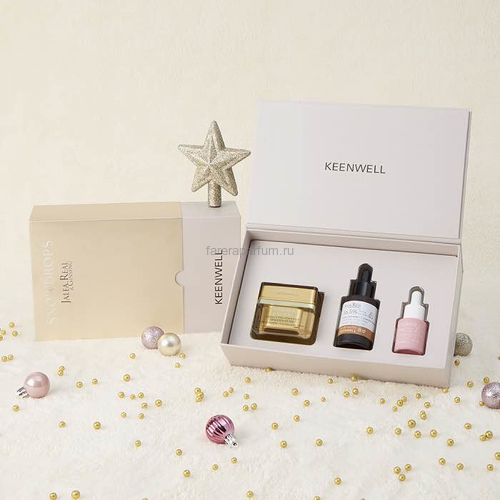 Keenwell Jalea Real & Ginseng Snowdrops Набор из 3-х средств