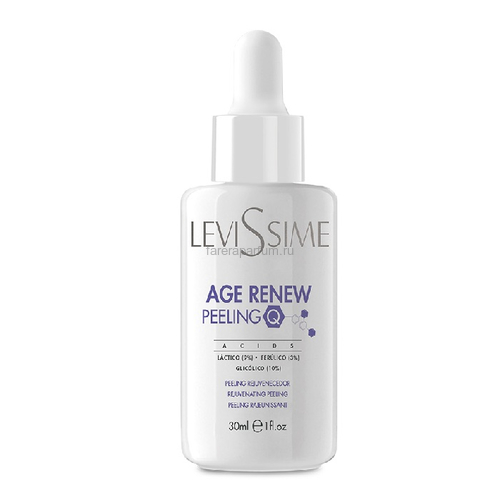 LeviSsime Age Renew Peeling Омолаживающий химический пилинг 22% 30 мл. LeviSsime Age Renew Peeling Омолаживающий химический пилинг 22% 30 мл.