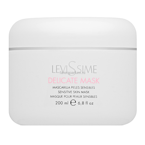Levissime Delicate Mask Успокаивающая маска 200 мл. (срок годности: 04.2026), Средства: Маска, Обьём: 200 мл.