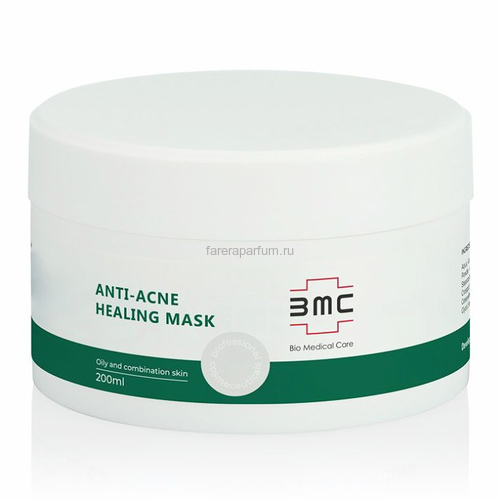 Bio Medical Care Anti-acne healing mask Маска для проблемной кожи 200 мл., Средства: Маска, Обьём: 200 мл.