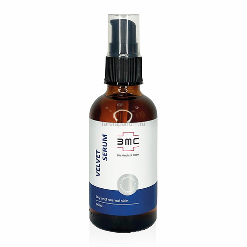 Bio Medical Care Velvet serum Бархатная сыворотка для сухой и нормальной кожи 60 мл., Средства: Сыворотка, Обьём: 60 мл.