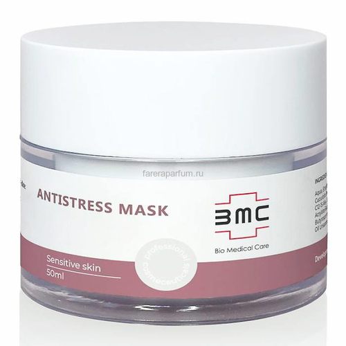 Bio Medical Care Antistress mask Маска "Антистресс" 50 мл., Средства: Маска, Обьём: 50 мл. Bio Medical Care Antistress mask Маска "Антистресс" 50 мл., Средства: Маска, Обьём: 50 мл.