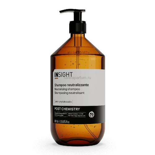 Insight Post-Chemistry Нейтрализующий шампунь 900 мл.