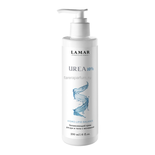 Lamar UREA 10% Увлажняющий крем для рук и тела с мочевиной 200 мл. Lamar UREA 10% Увлажняющий крем для рук и тела с мочевиной 200 мл.