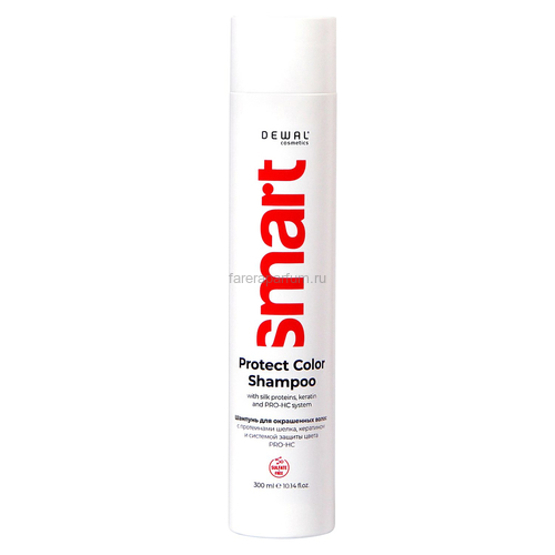 DEWAL Cosmetics Protect Color Shampoo Шампунь для окрашенных волос 300 мл, Средства: Шампунь, Обьём: 300 мл