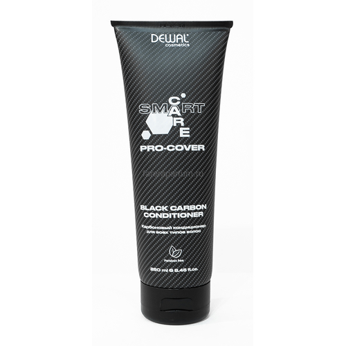 DEWAL Cosmetics SMART CARE PRO-COVER Black Carbon Сonditioner Карбоновый кондиционер для всех типов волос 250 мл, Средства: Кондиционер, Обьём: 250 мл.