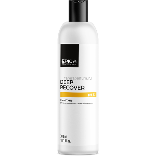 Epica Professional Deep Recover Шампунь для восстановления поврежденных волос 300 мл.