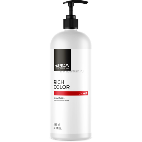 Epica Professional Rich Color Шампунь для окрашенных волос 1000 мл., Средства: Шампунь, Обьём: 1000 мл.