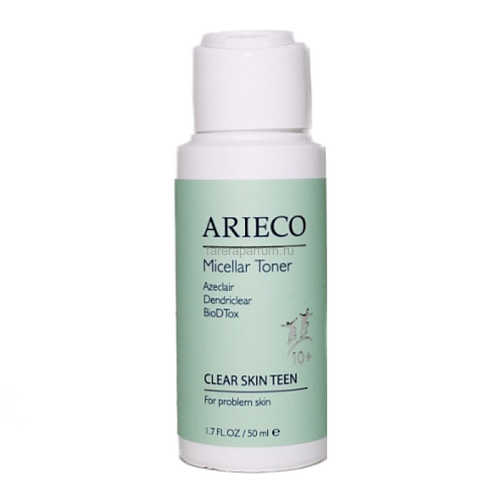 Arieco Micellar Toner Мицеллярный тонер 50 мл., Средства: Тонер, Обьём: 50 мл.