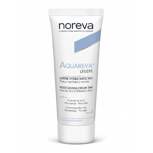 Noreva Акварева Увлажняющий крем для лица 24 ч. легкая текстура 40 мл.