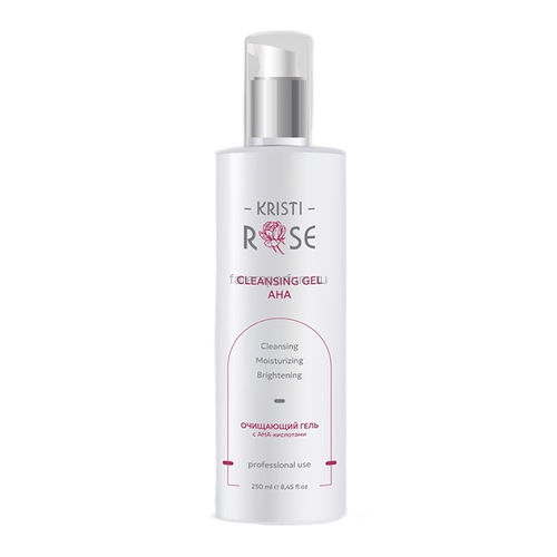 Kristi Rose Cleansing gel AHA Очищающий гель с АНА-кислотами 250 мл.