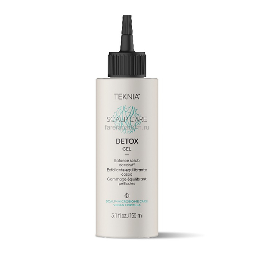 Lakme Teknia Скраб-гель Detox отшелушивающий освежающий от перхоти 150 мл.