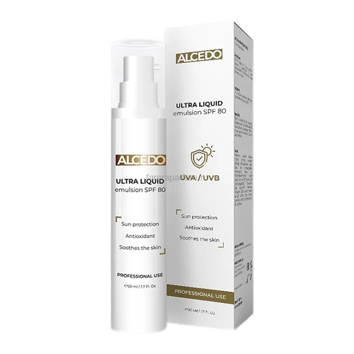 Alcedo Ultra Liquid Emulsion SPF 80 Ультра жидкая эмульсия SPF-80 50 мл.