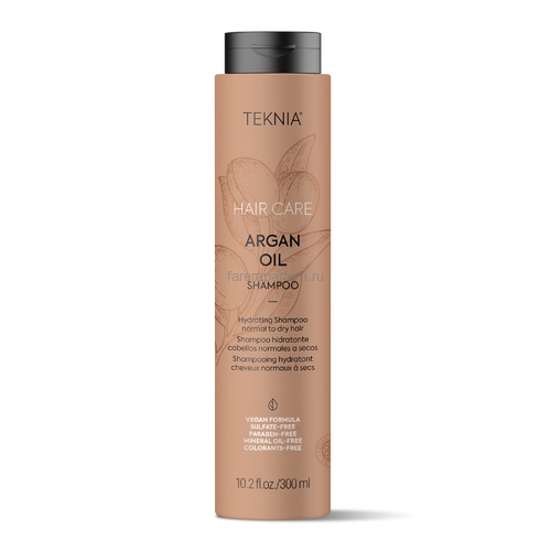 Lakme Argan Oil Shampoo Аргановый увлажняющий шампунь для нормальных и сухих волос 300 мл., Средства: Шампунь, Обьём: 300 мл.