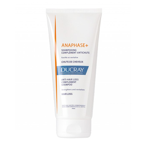 Ducray Анафаз+ Шампунь для ухода за ослабленными, выпадающими волосами 200 мл., Средства: Шампунь, Обьём: 200 мл.