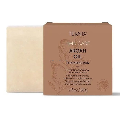 Lakme Argan Oil Shampoo Bar Твердый аргановый шампунь для нормальных и сухих волос 80 г.
