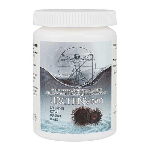 Evasion Гидролизат морского ежа и листьев Бадана Urchin Vitan 60 капсул.