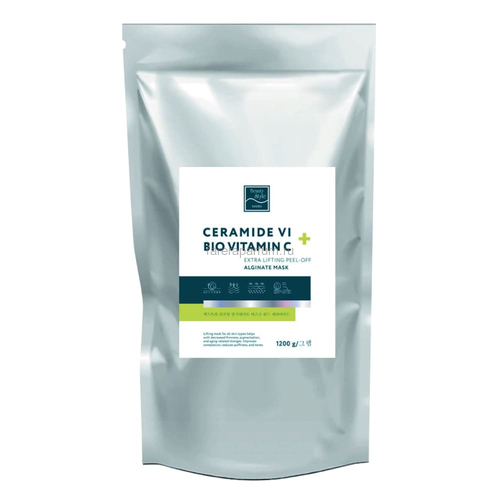 Beauty Style Альгинатная лифтинг-маска "Сeramide Vi + BIO Vitamin C" 1,2 кг., Средства: Альгинатная маска, Обьём: 1200 гр.