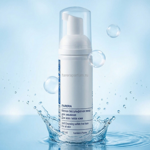 Farera Пенка для умывания, мини-формат в дорогу (50 мл.), изображение 5