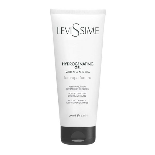 Levissime Hydrogenating gel with AHA and BHA Гидрирующий гель-пилинг с АНА и ВНА кислотами 200 мл.