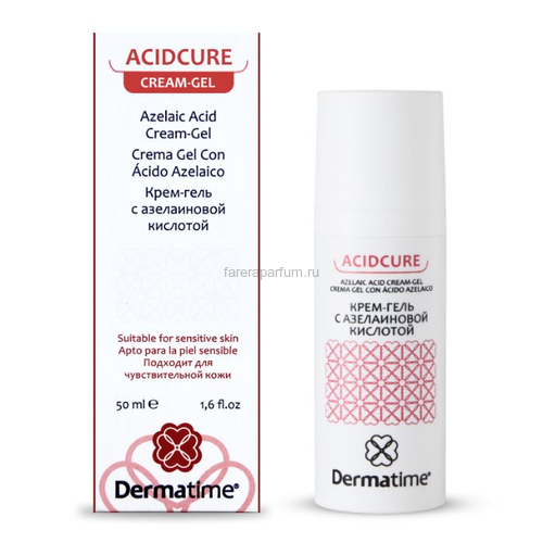 Dermatime Acidcure Azelaic Acid Cream-Gel Крем-гель с азелаиновой кислотой 50 мл.