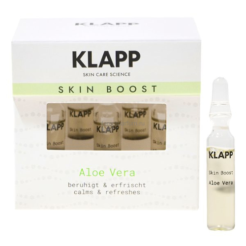 Klapp Skin Boost Aloe Vera Концентрат 5 шт. × 2 мл.